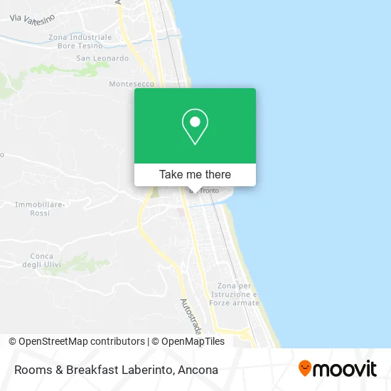 Rooms & Breakfast Laberinto map