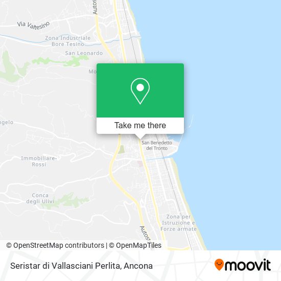 Seristar di Vallasciani Perlita map