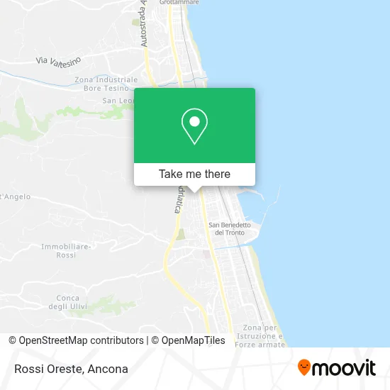 Rossi Oreste map