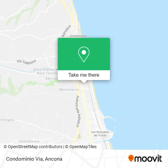 Condominio Via map