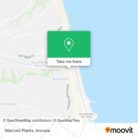 Marconi Plants map