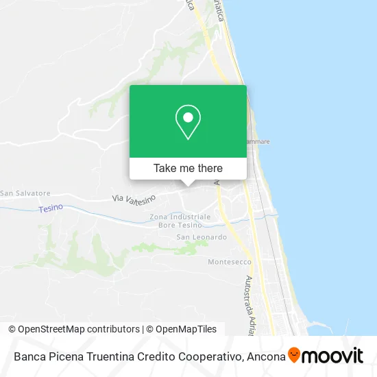Banca Picena Truentina Credito Cooperativo map
