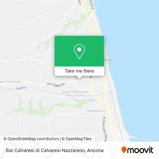 Bar Calvaresi di Calvaresi Nazzareno map