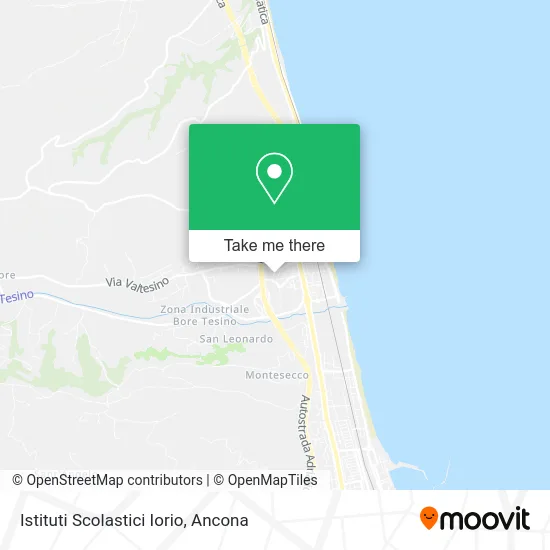 Iorio Educational Institutes map