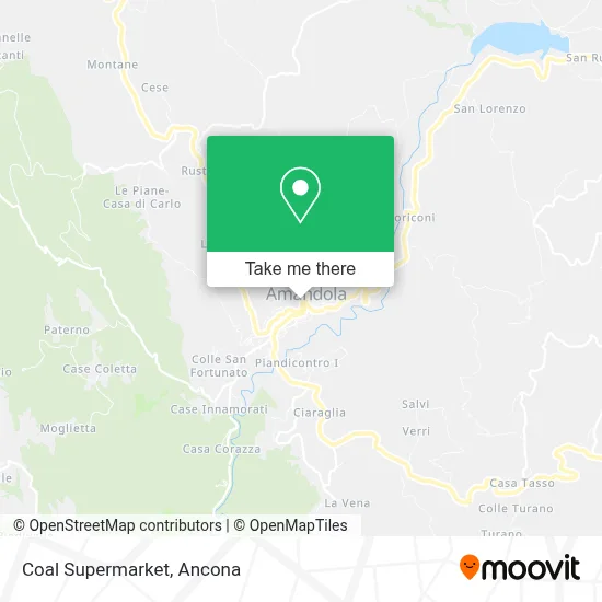 Coal Supermarket map