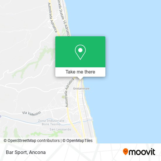 Bar Sport map