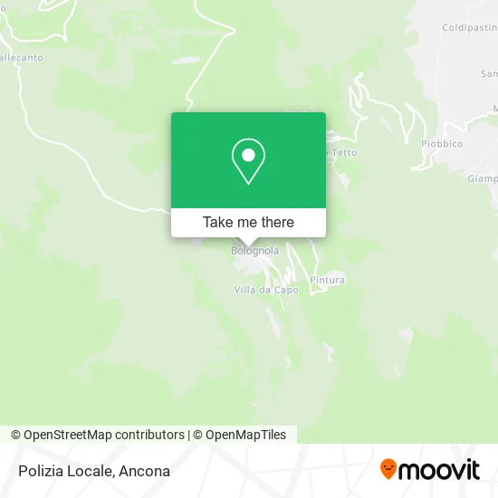 Polizia Locale map