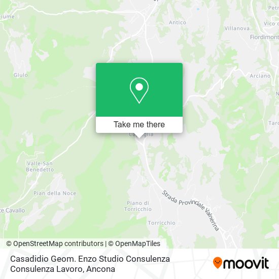 Casadidio Geom. Enzo Studio Consulenza Consulenza Lavoro map