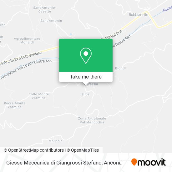 Giesse Meccanica di Giangrossi Stefano map