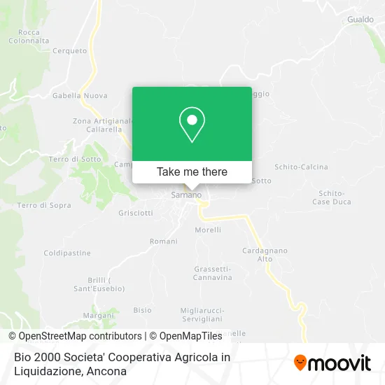 Bio 2000 Agricultural Cooperative Society in Liquidation map