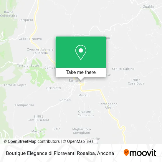 Boutique Elegance di Fioravanti Rosalba map