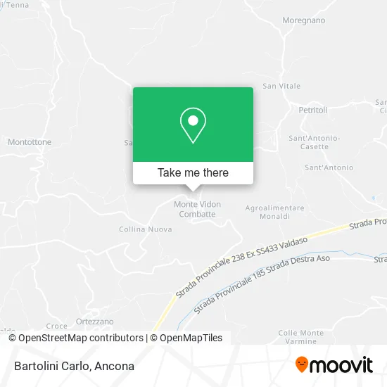 Bartolini Carlo map
