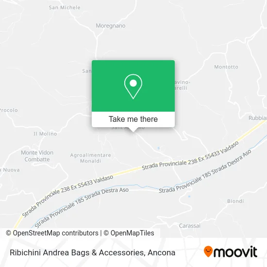 Ribichini Andrea Bags & Accessories map