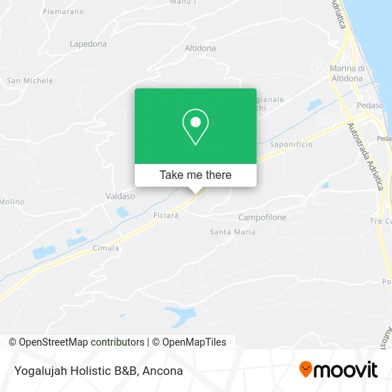 Yogalujah Holistic B&B map