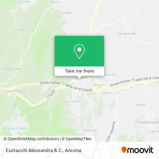 Eustacchi Alessandra & C. map