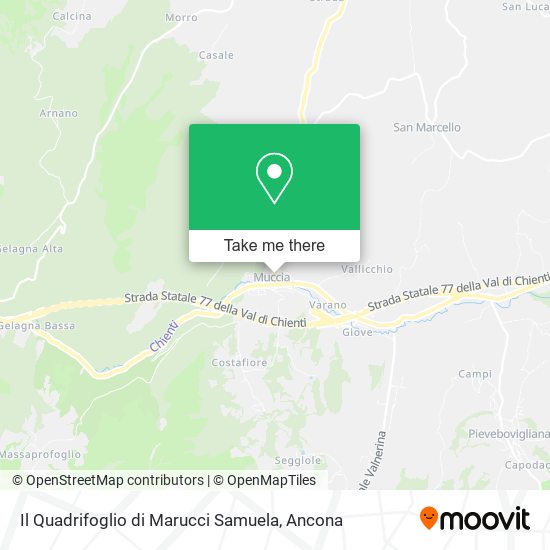 Il Quadrifoglio di Marucci Samuela map