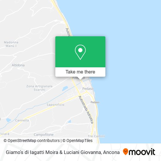 Giamo's di Iagatti Moira & Luciani Giovanna map