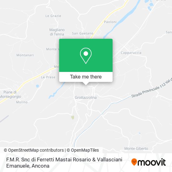 F.M.R. Snc di Ferretti Mastai Rosario & Vallasciani Emanuele map