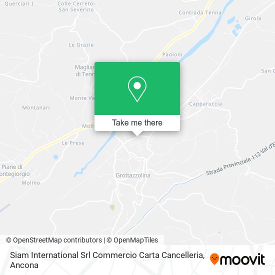 Siam International Srl Commercio Carta Cancelleria map