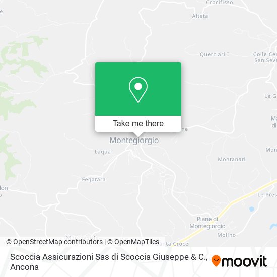 Scoccia Assicurazioni Sas di Scoccia Giuseppe & C. map