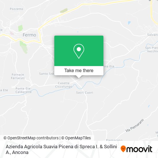 Azienda Agricola Suavia Picena di Spreca I. & Sollini A. map