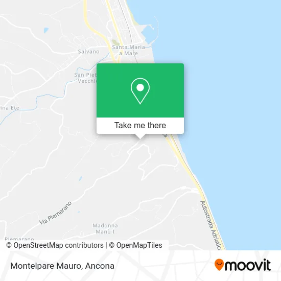 Montelpare Mauro map