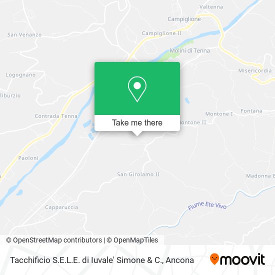Tacchificio S.E.L.E. di Iuvale' Simone & C. map