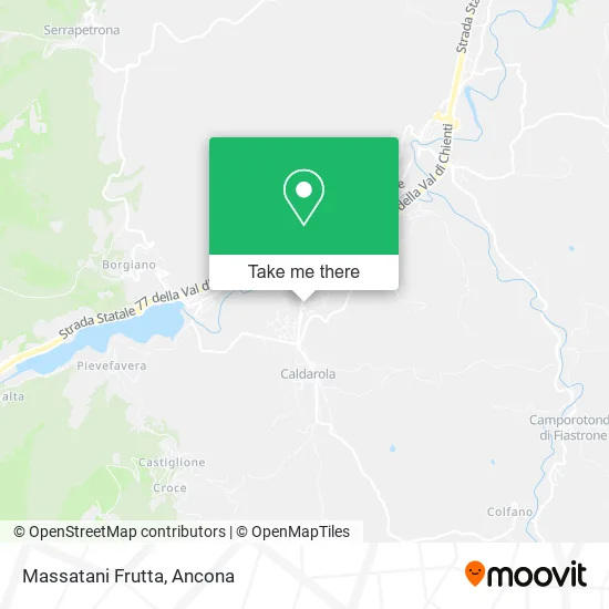 Massatani Frutta map