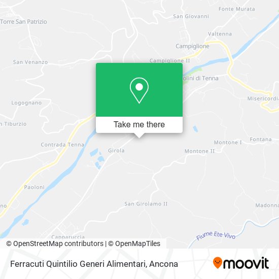 Ferracuti Quintilio Generi Alimentari map
