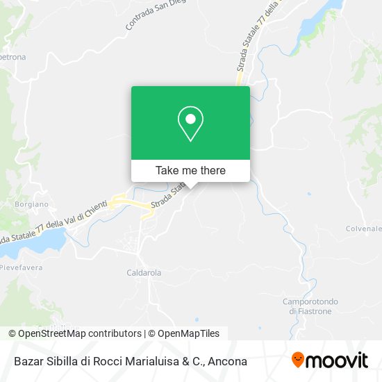 Bazar Sibilla di Rocci Marialuisa & C. map