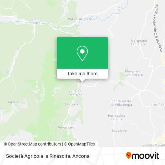 Società Agricola la Rinascita map
