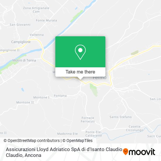 Assicurazioni Lloyd Adriatico SpA di d'Isanto Claudio Claudio map