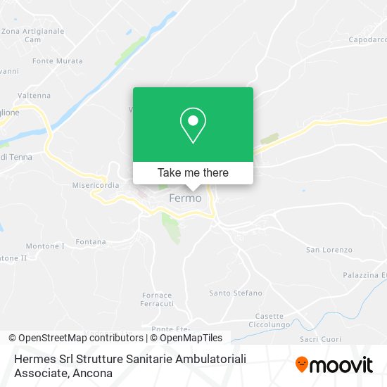 Hermes Srl Strutture Sanitarie Ambulatoriali Associate map