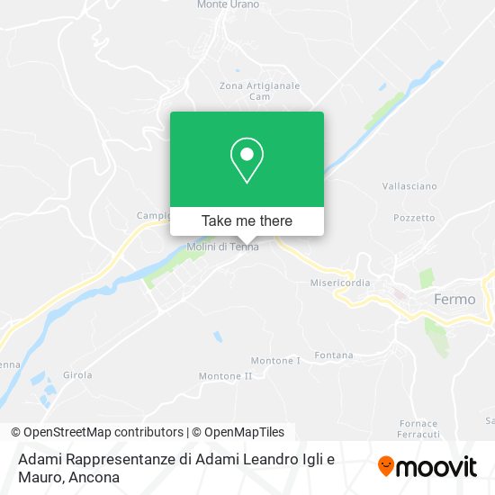 Adami Rappresentanze di Adami Leandro Igli e Mauro map