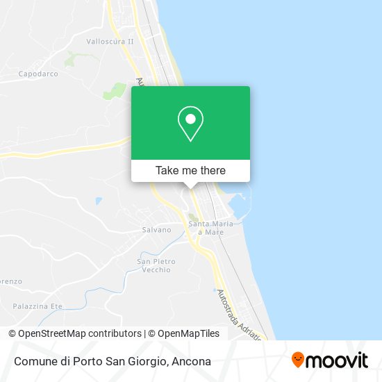 Comune di Porto San Giorgio map