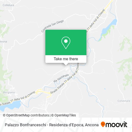 Palazzo Bonfranceschi - Residenza d'Epoca map