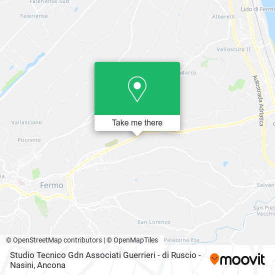Studio Tecnico Gdn Associati Guerrieri - di Ruscio - Nasini map