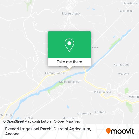 Evendri Irrigazioni Parchi Giardini Agricoltura map