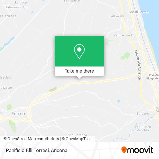 Panificio F.lli Torresi map