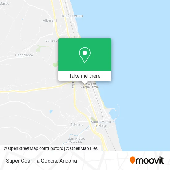 Super Coal - la Goccia map