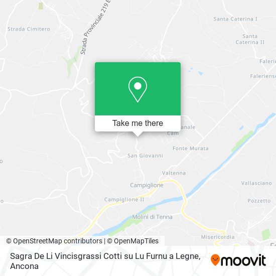 Sagra De Li Vincisgrassi Cotti su Lu Furnu a Legne map
