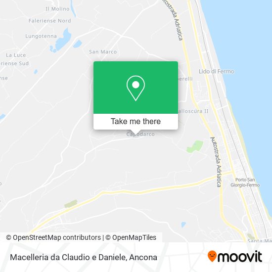 Macelleria da Claudio e Daniele map