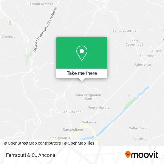 Ferracuti & C. map