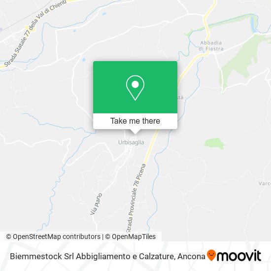 Biemmestock Srl Abbigliamento e Calzature map
