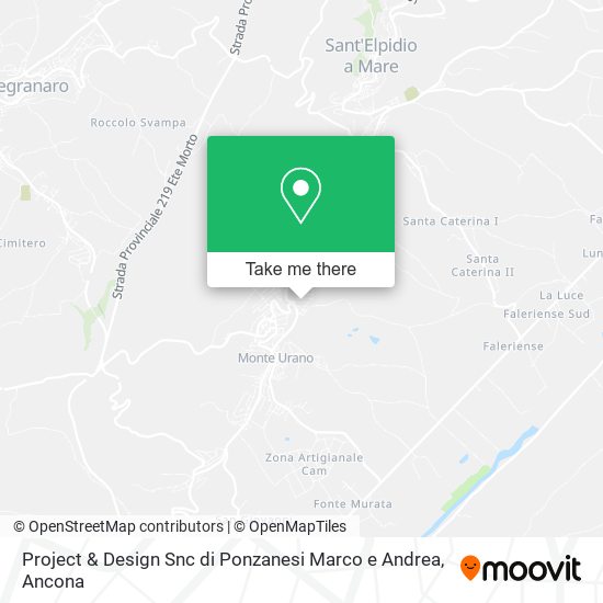 Project & Design Snc di Ponzanesi Marco e Andrea map