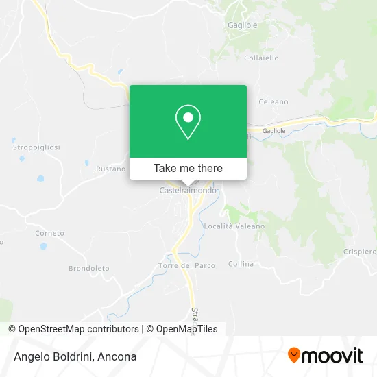 Angelo Boldrini map