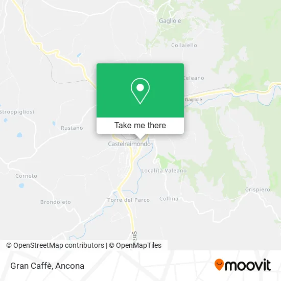 Gran Caffè map