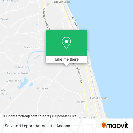 Salvatori Lepore Antonietta map