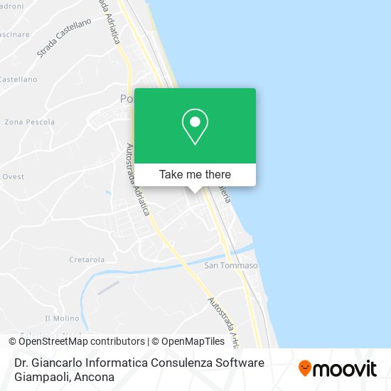 Dr. Giancarlo Informatica Consulenza Software Giampaoli map