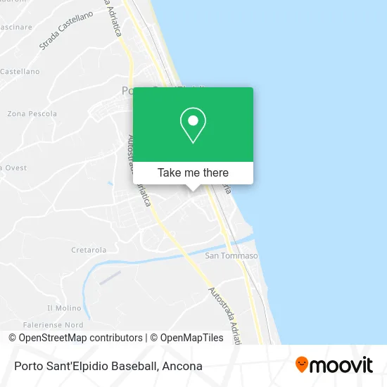 Porto Sant'Elpidio Baseball map